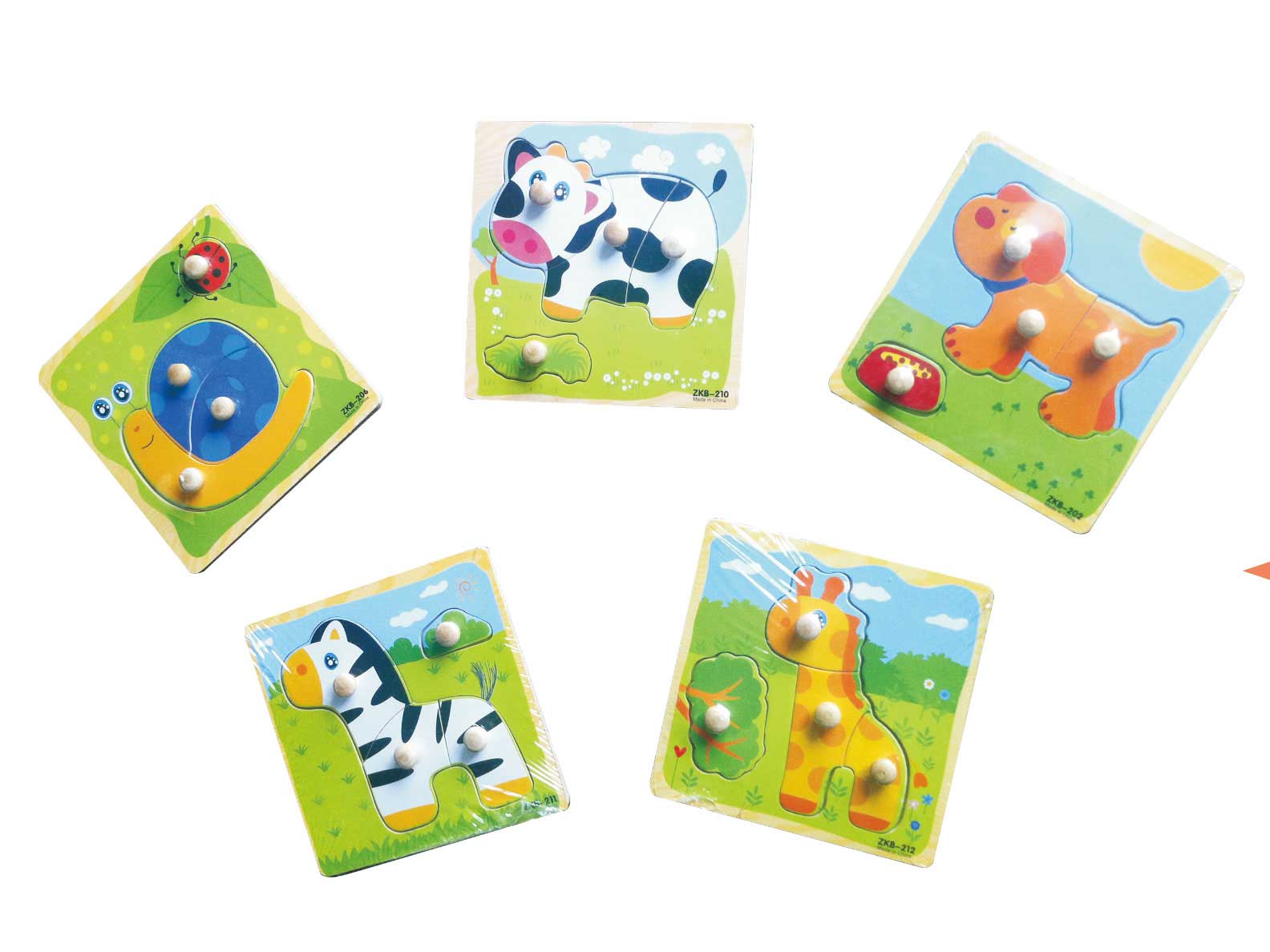 Children's Animal Graphic Pinboard