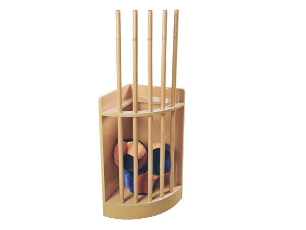 Gymnastic Stick Throw And Ball (Vertical)